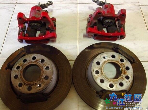 GTI原厂刹车上身