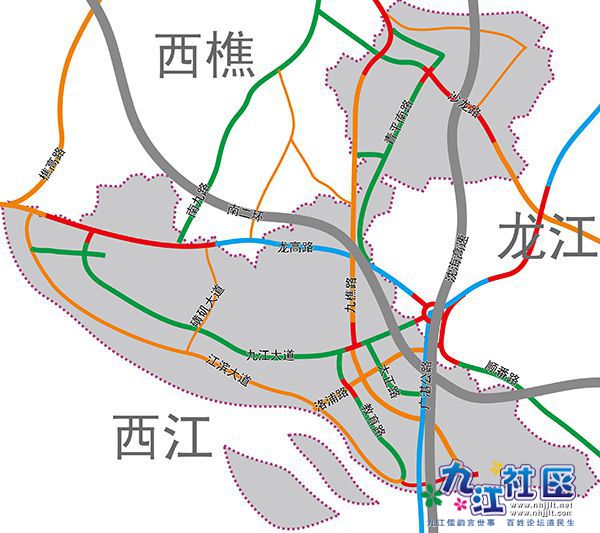 道路示意图