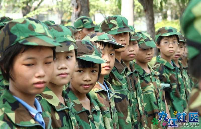 2009年8月华光中学新生军训