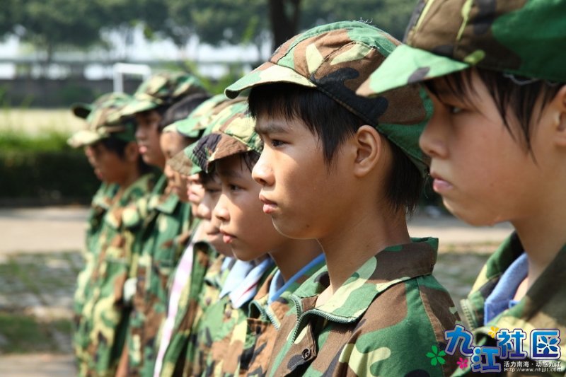 2009年8月华光中学新生军训