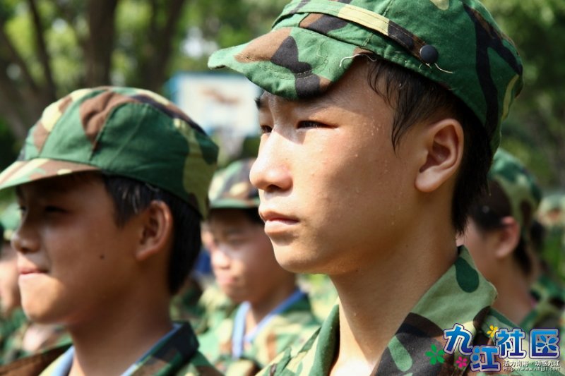 2009年8月华光中学新生军训