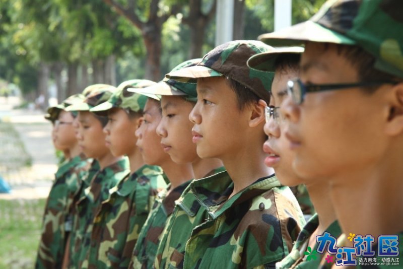 2009年8月华光中学新生军训
