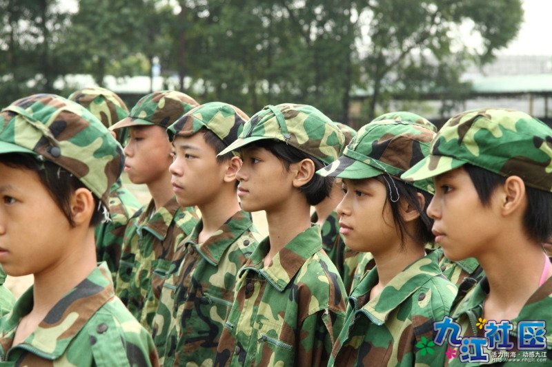 2009年8月初一新生军训