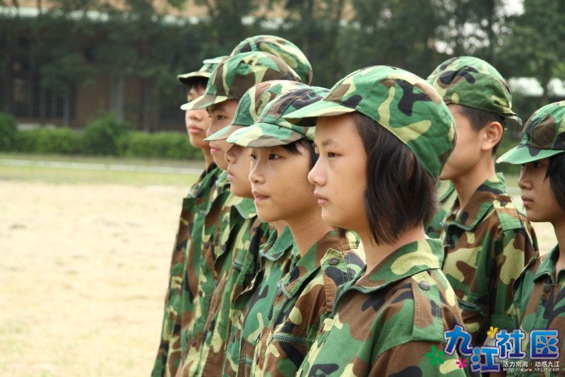 2009年8月初一新生军训