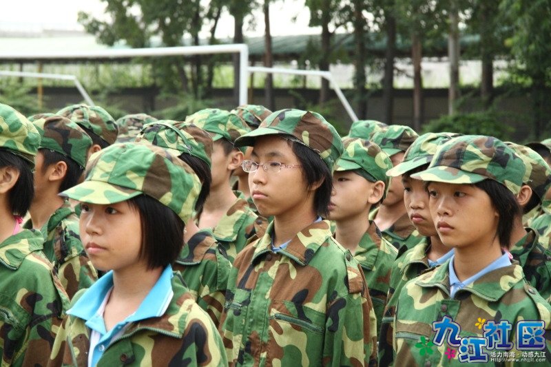 2009年8月初一新生军训