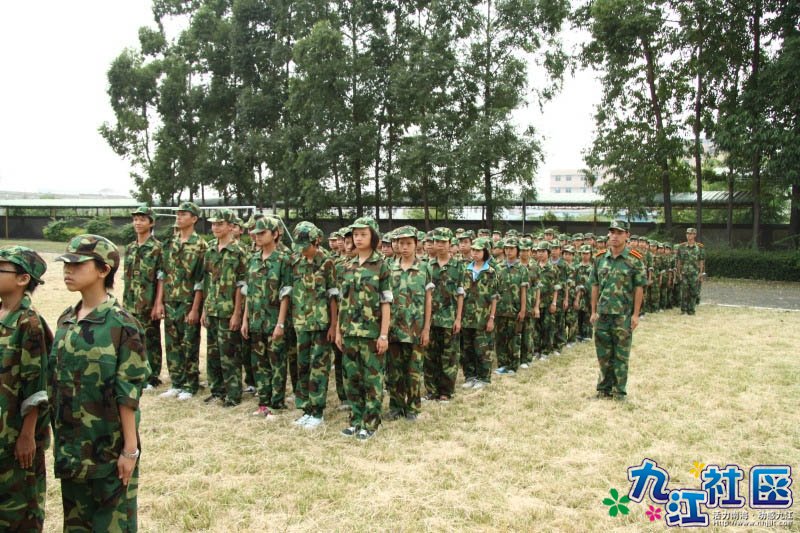 2009年8月初一新生军训