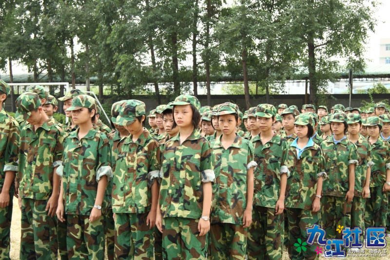 2009年8月初一新生军训