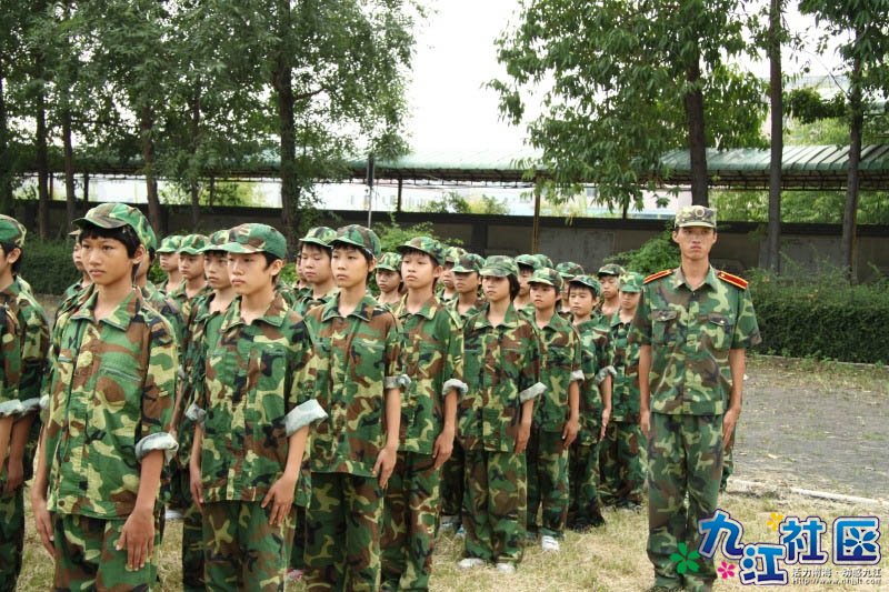2009年8月初一新生军训