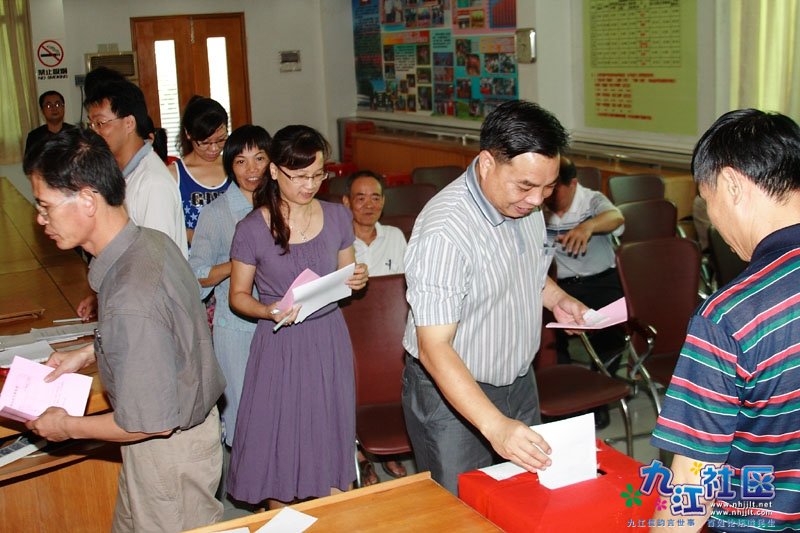 华光中学选举现场20110928